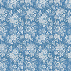 Tim Holtz Fabric By The Yard Blue Tapestry pwth287 Eclectic Elements Palette