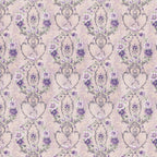 Tim Holtz Fabric By The Yard Purple Wallpaper pwth307 Eclectic Elements Palette