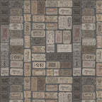 Tim Holtz Fabric Palette Charcoal Bundle of 10 Fat Quarters