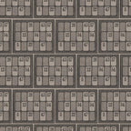 Tim Holtz Fabric By The Yard Charcoal Numbers pwth316 Eclectic Elements Palette