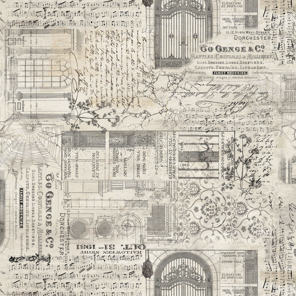 Tim Holtz Fabric Palette Halloween Bundle of 5 Fat Quarters