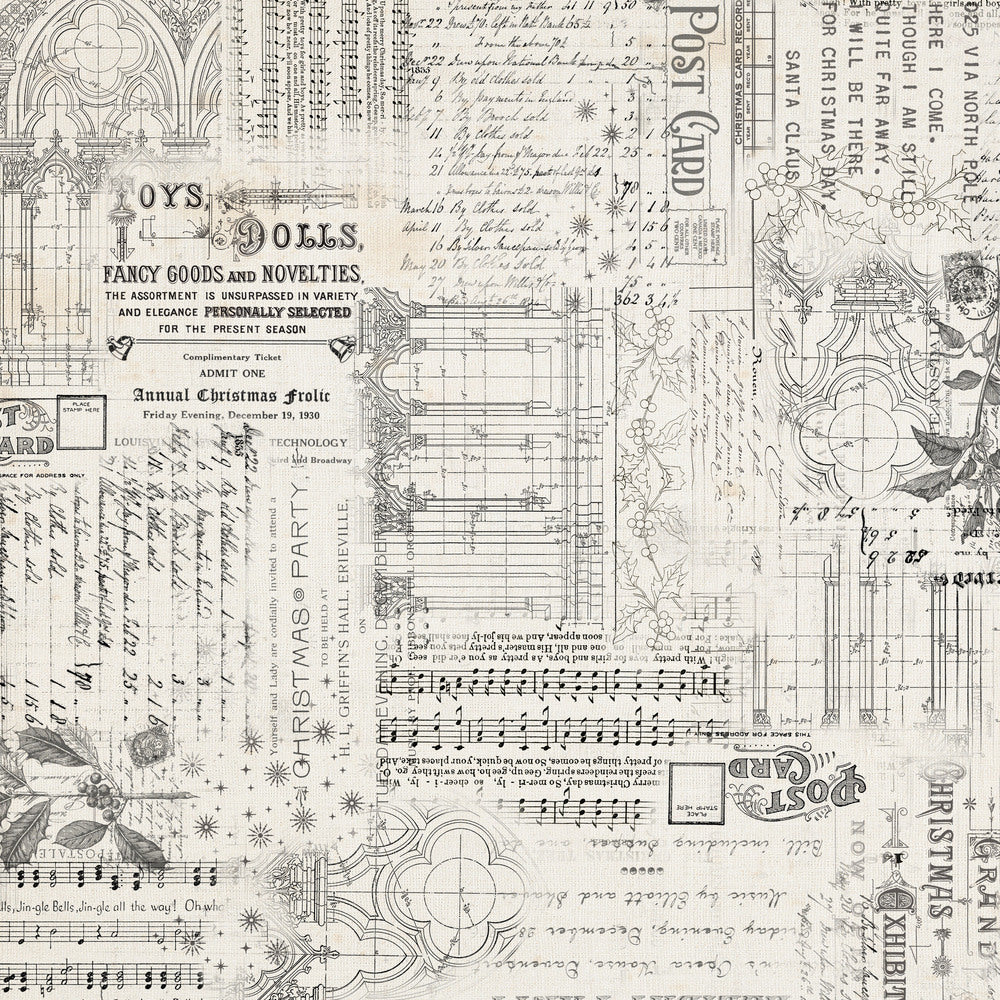Tim Holtz Fabric Palette Seasonal Bundle of 5 Fat Quarters Halloween And Christmas th25hc