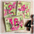Simon Says Stamp Tim Holtz Paint By Number Bundle setpb24 Number Cards