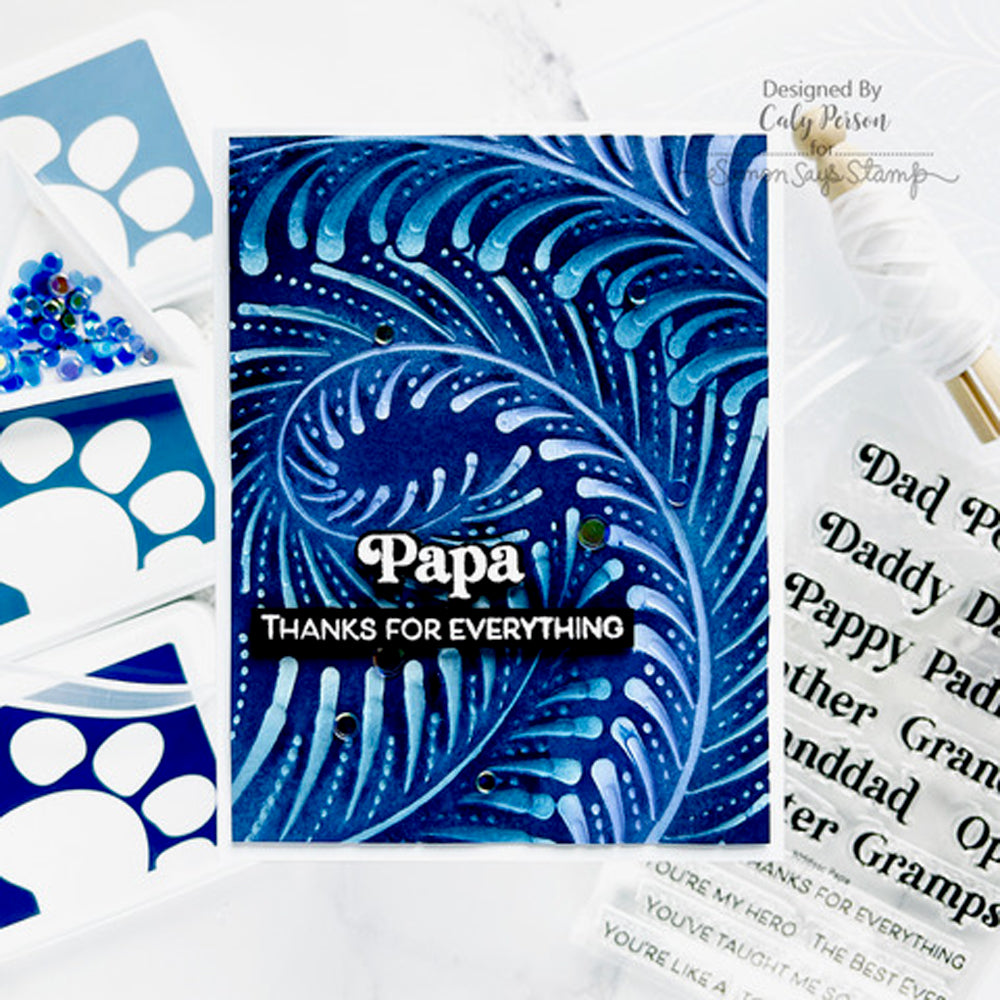 Simon Says Stamps and Dies Papa set771pa Celebrate Father's Day Card | color-code:ALT02