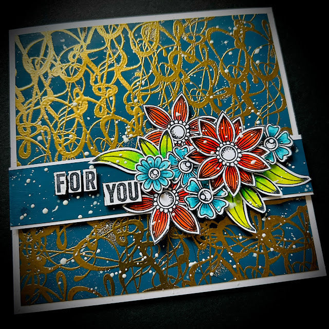 Paper Artsy Tracy Scott Mini Cling Stamps tsm22 for you