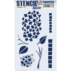 PaperArtsy Alison Bomber Large Stencil ps521