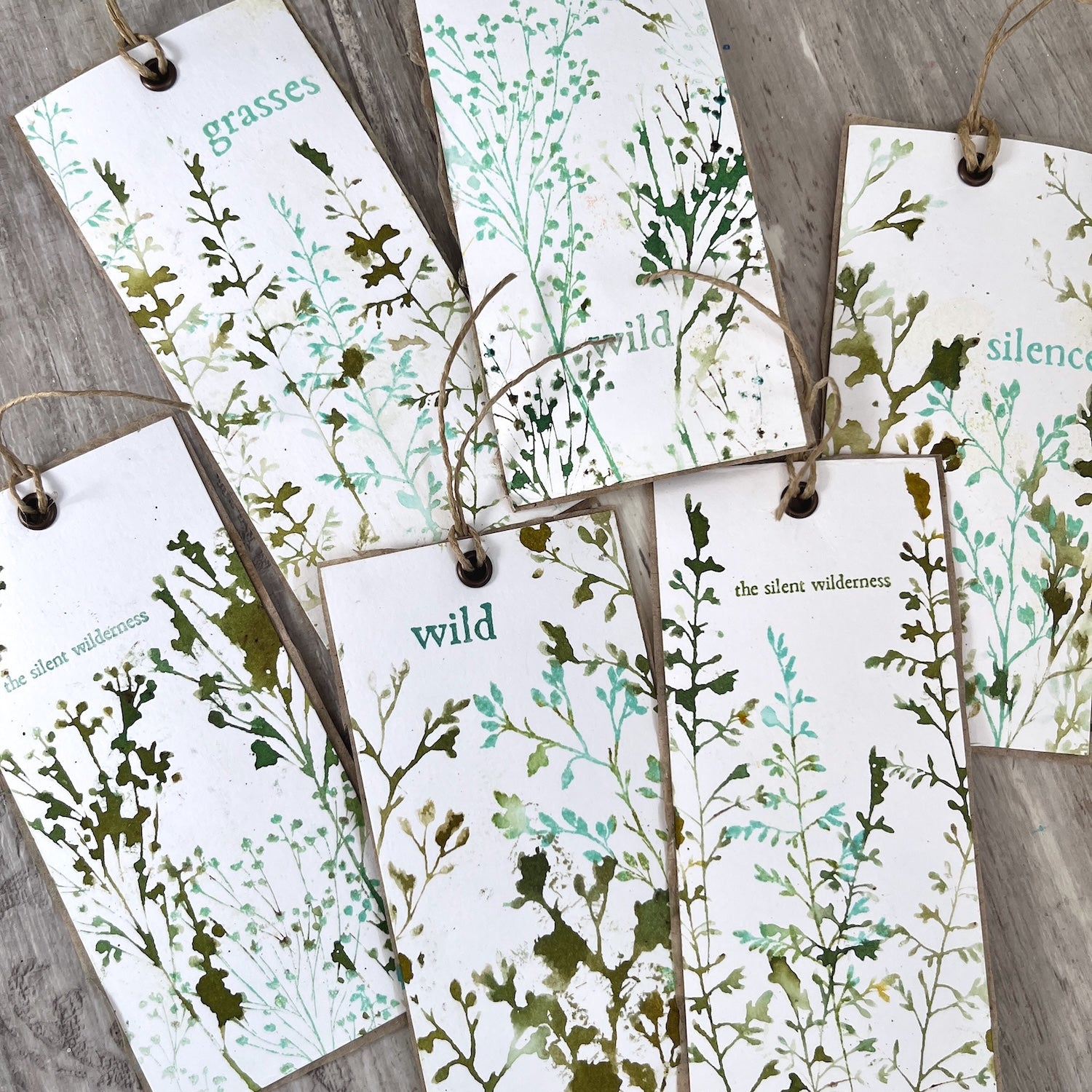 PaperArtsy Alison Bomber Meadow Grass Edition Cling Stamps ab058 grass leaves stems wild the silent wilderness tags