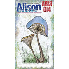 PaperArtsy Alison Bomber Mini Cling Stamp abm014