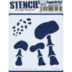 PaperArtsy Alison Bomber Mini Stencil pm038