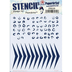 PaperArtsy Designer Collection Stencil ps539