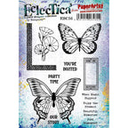 PaperArtsy Eclectica3 Scrapcosy Cling Stamps esc56