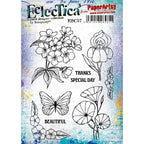 PaperArtsy Eclectica3 Scrapcosy Cling Stamps esc57