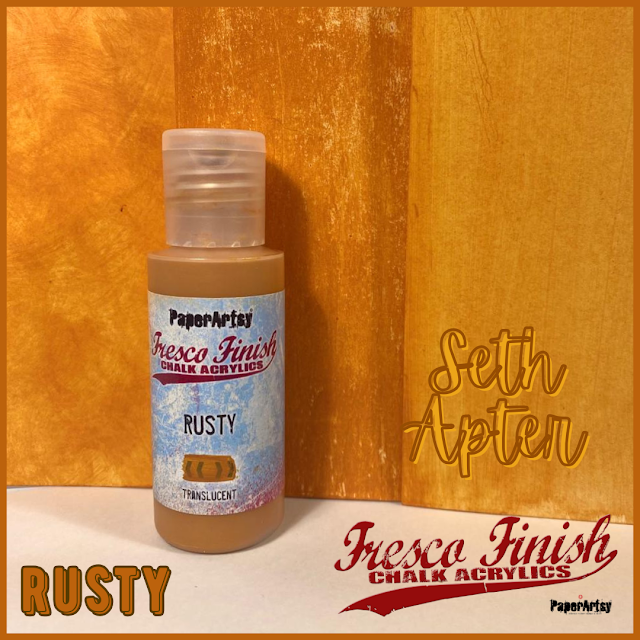 Paper Artsy Fresco Finish Rusty Chalk Acrylic Paint ff227