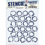 PaperArtsy Hot Pick Stencil ps542