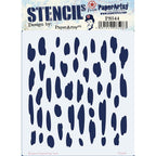 PaperArtsy Hot Pick Stencil ps544