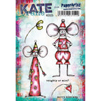 PaperArtsy Kate Crane Cling Stamps kc025