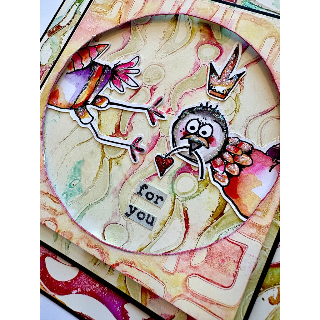 PaperArtsy Kate Crane Stencil ps511 for you