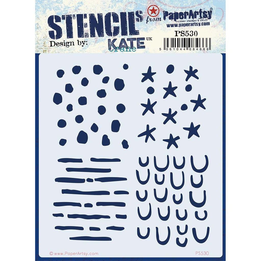 PaperArtsy Kate Crane Stencil ps530