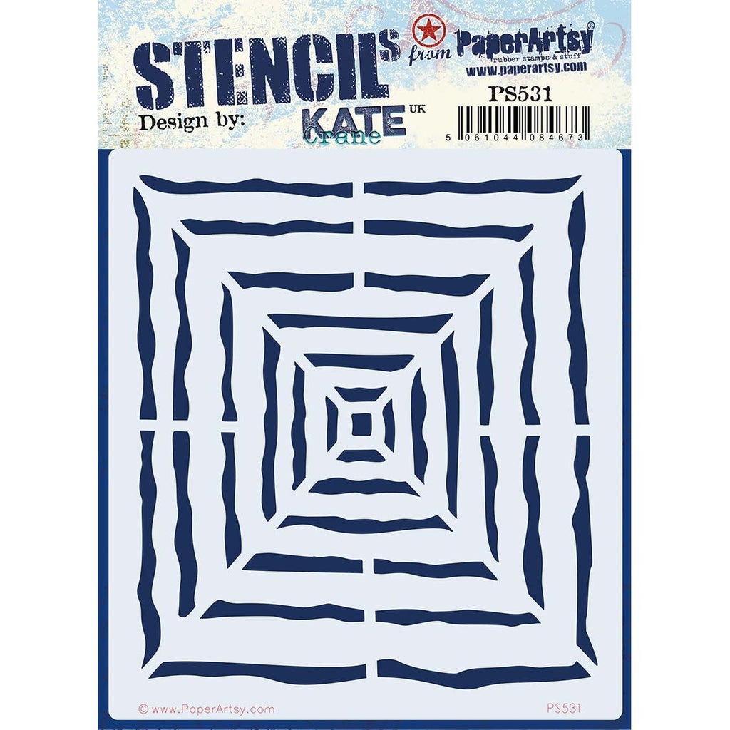 PaperArtsy Kate Crane Stencil ps531