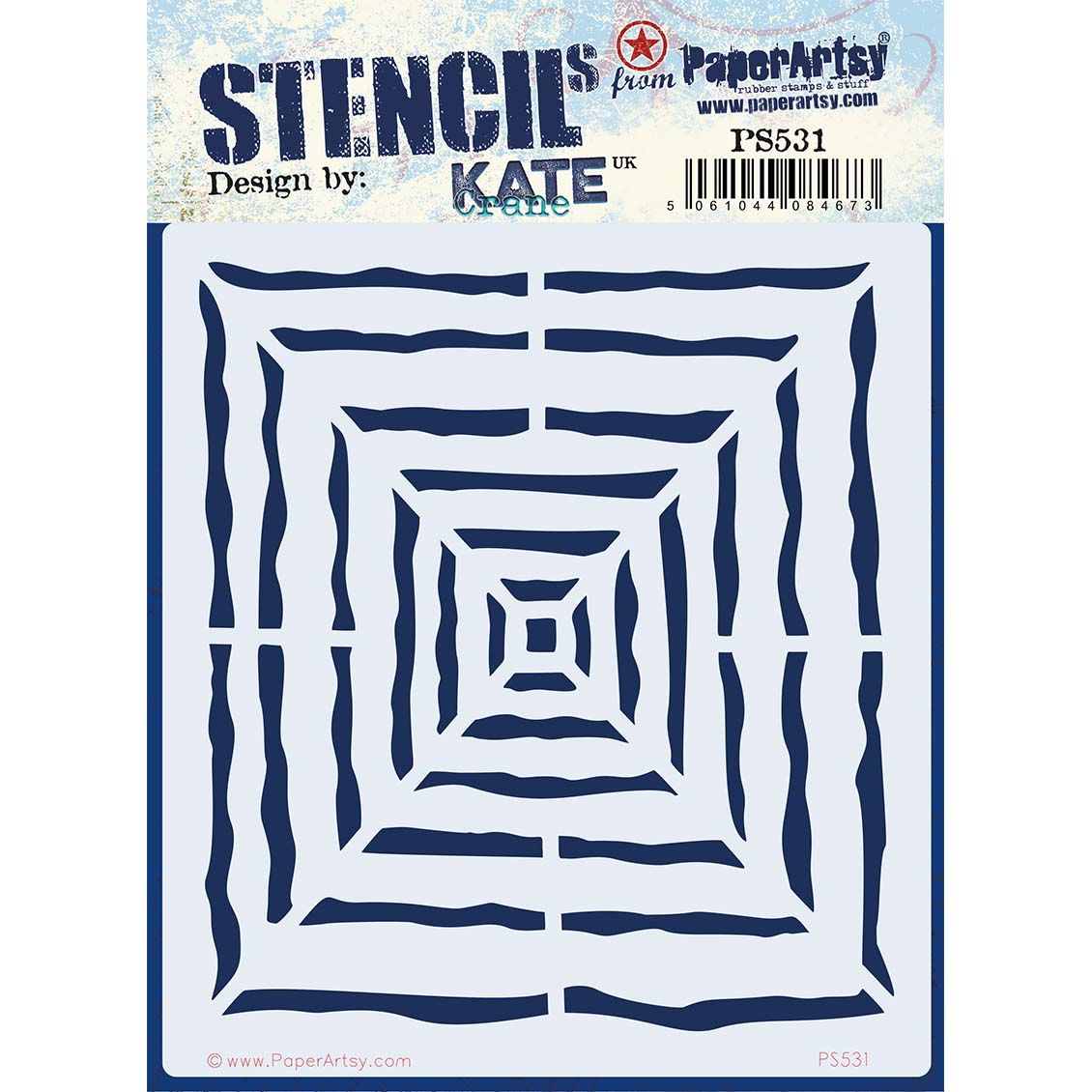 PaperArtsy Kate Crane Stencil ps531