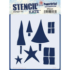 PaperArtsy Kate Crane Stencil ps532