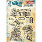 PaperArtsy Lynne Perrella Cling Stamps lpc082