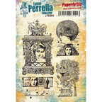PaperArtsy Lynne Perrella Cling Stamps lpc084