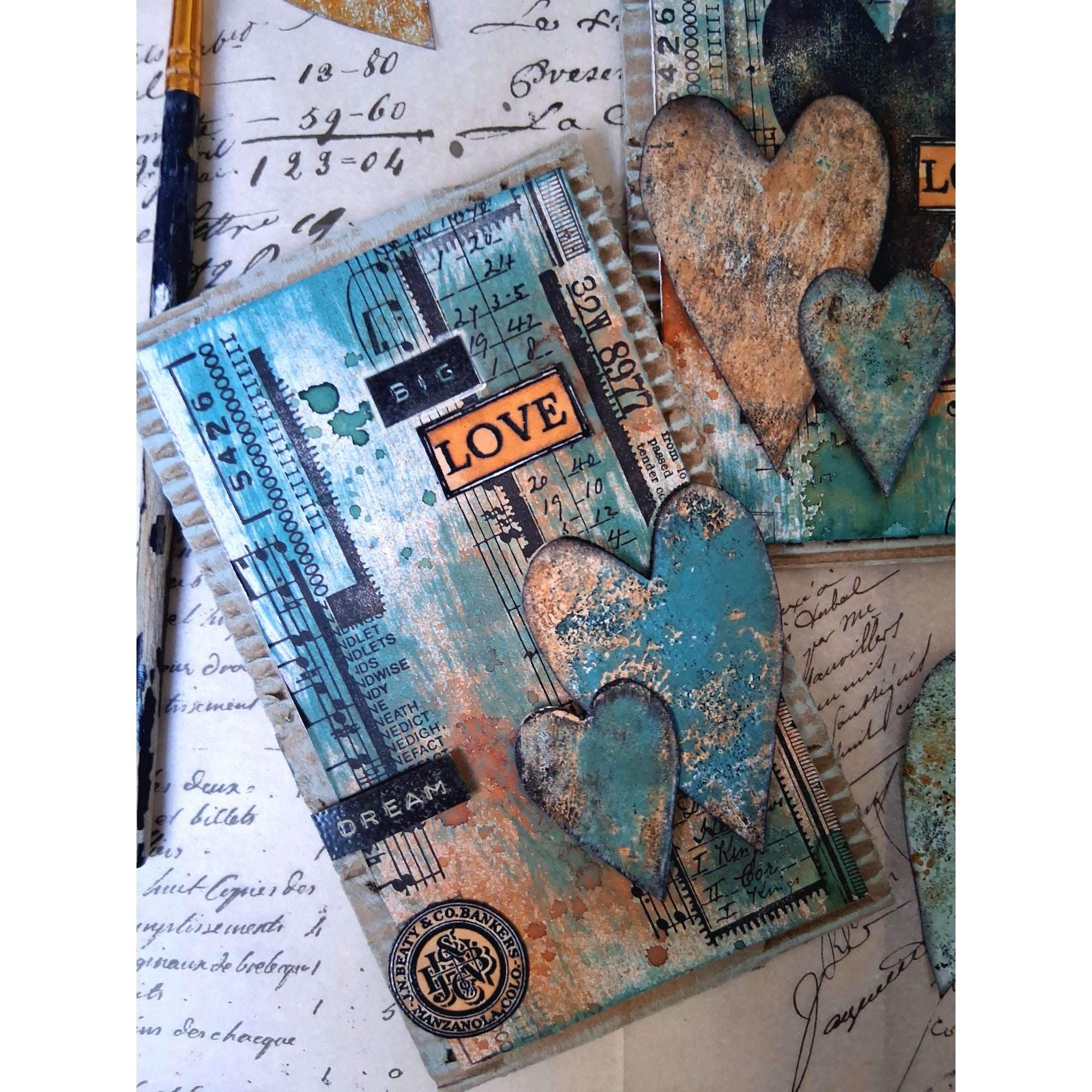 PaperArtsy Mags Woodcock Eclectica3 Cling Stamps emw005 dream