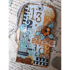 PaperArtsy Mags Woodcock Eclectica3 Cling Stamps emw006 note