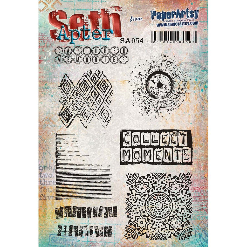 PaperArtsy Seth Apter Cling Stamps sa054