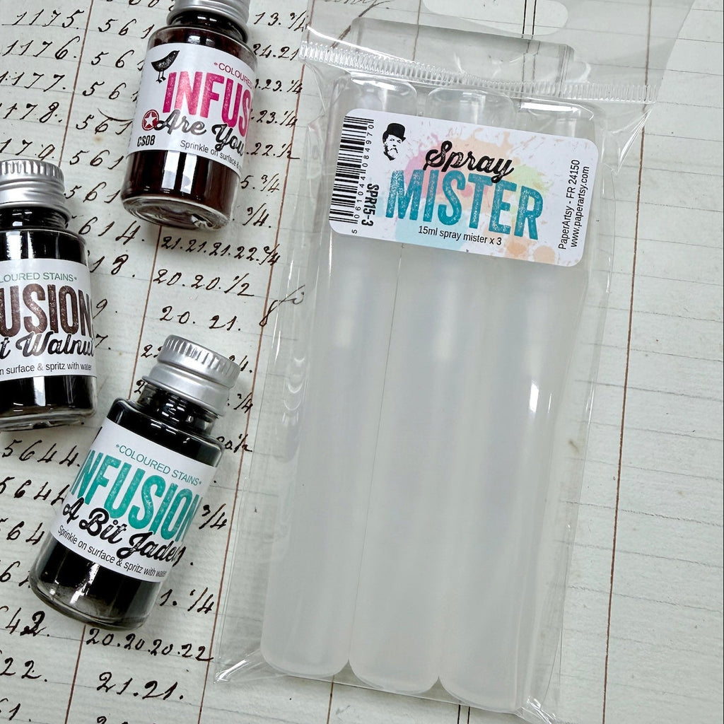 PaperArtsy Spray Mister 15ml Bottles Pack of 3 spr15-3