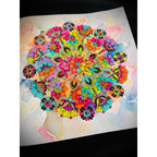 PaperArtsy Tracy Scott Cling Stamps ts107 flowers