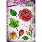 PaperArtsy Tracy Scott Cling Stamps ts111
