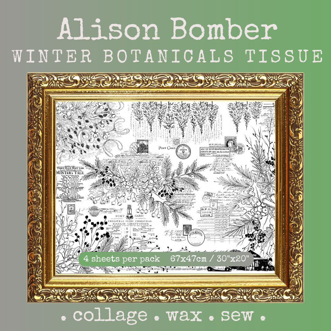 PaperArtsy Winter Botanicals in Color Tissue pt16