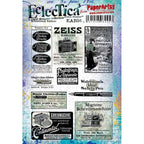 Paper Artsy Alison Bomber Advertising Edition Cling Stamps eab50