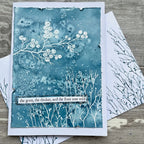 Paper Artsy Alison Bomber Berry Branches Edition Cling Stamps eab56 grass
