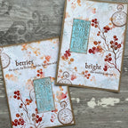 Paper Artsy Alison Bomber Berry Branches Edition Cling Stamps eab56 ibsen