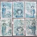Paper Artsy Alison Bomber Figures Edition Cling Stamps eab55 beauty