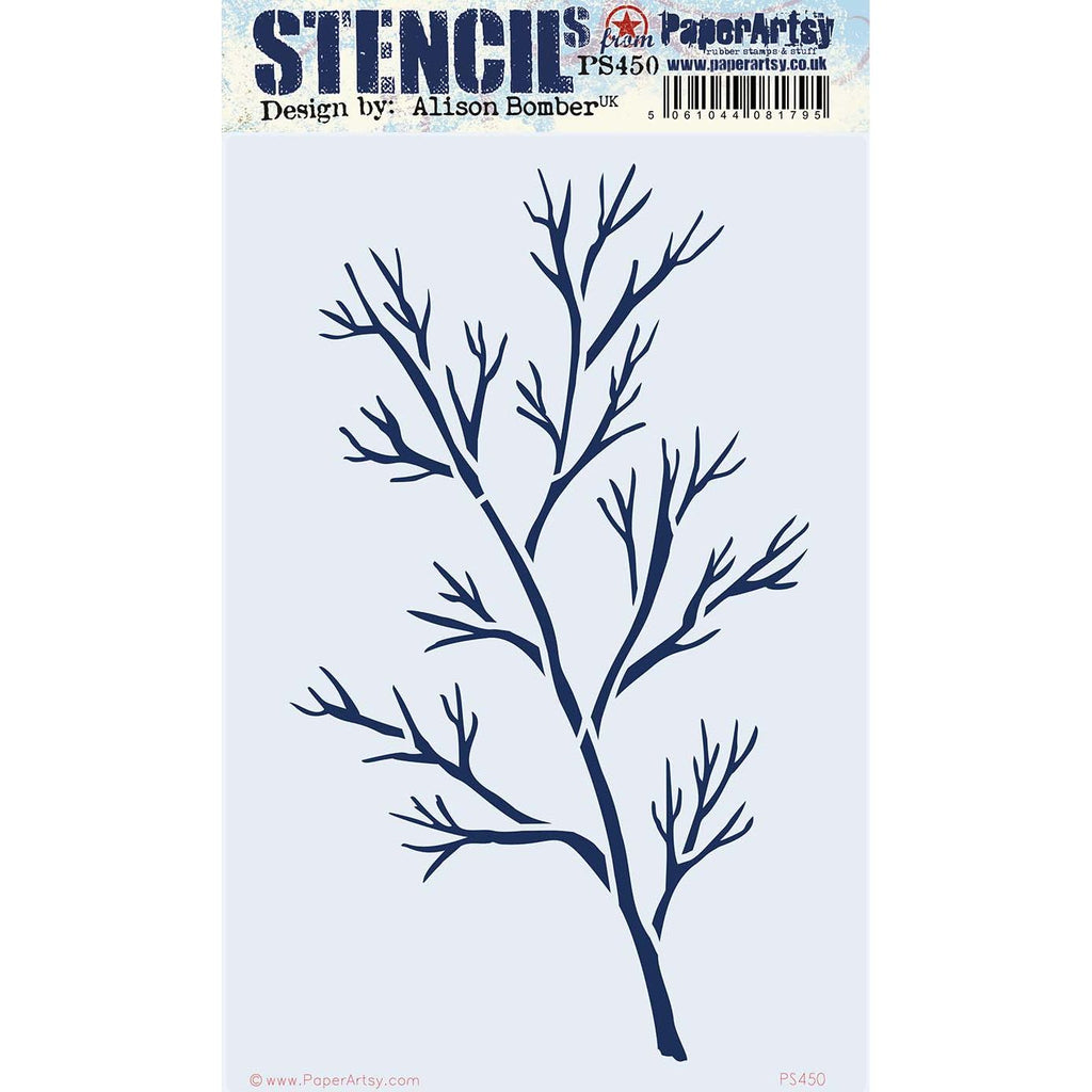 Paper Artsy Alison Bomber Large Stencil ps450