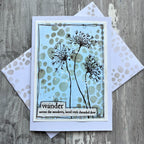Paper Artsy Alison Bomber Large Stencil ps486 wander