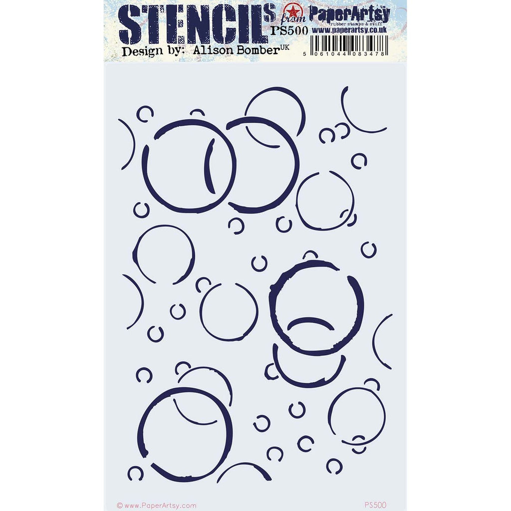 Paper Artsy Alison Bomber Large Stencil ps500