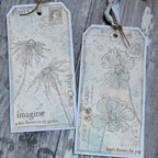 Paper Artsy Alison Bomber Summer Poppies Edition Cling Stamps eab48 tag