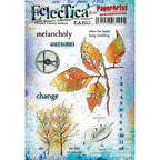 Paper Artsy Alison Bomber Twisted Leaves Edition Cling Stamps eab53

