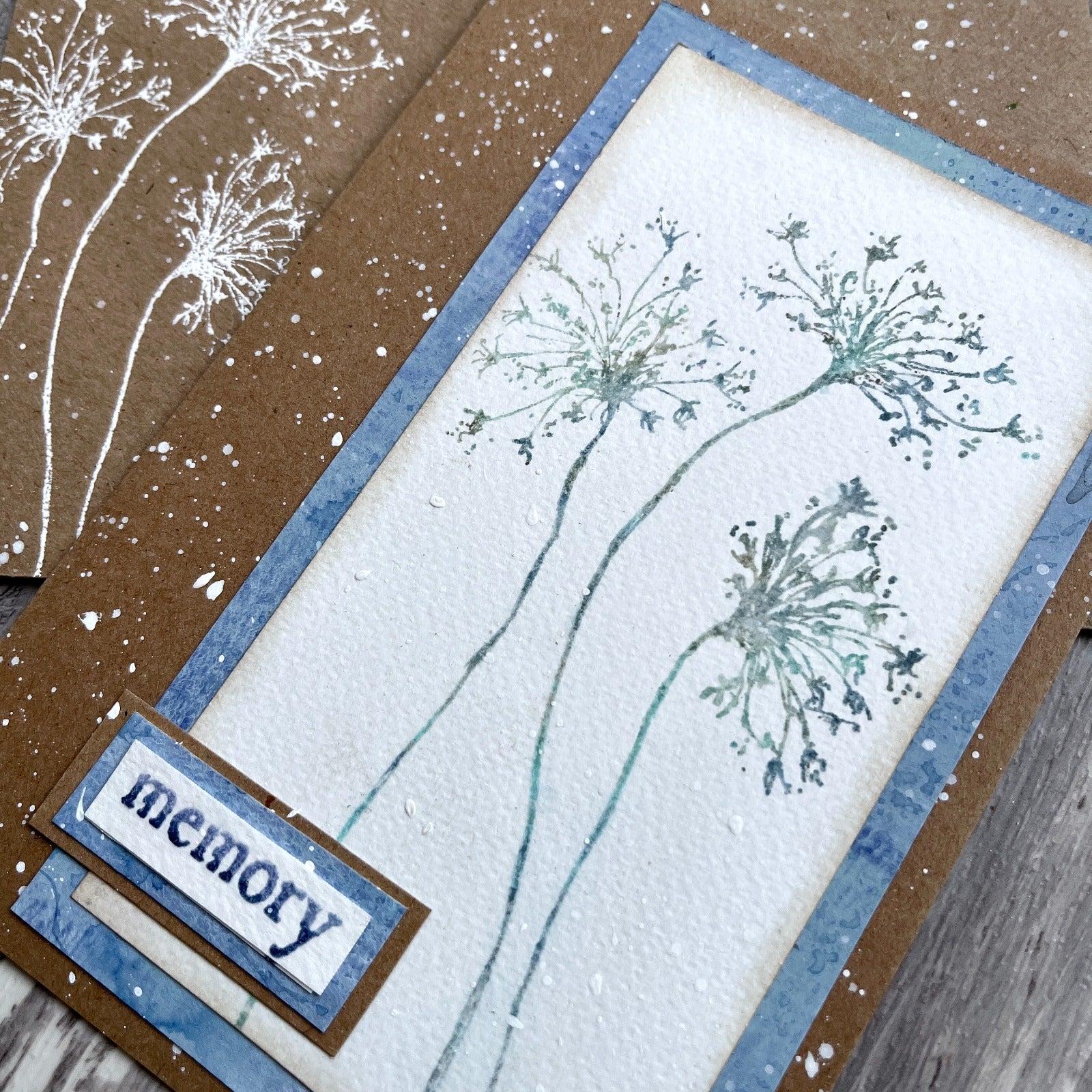 Paper Artsy Alison Bomber Twisted Umbels Edition Cling Stamps