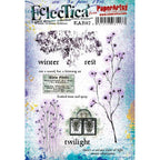Paper Artsy Alison Bomber Winter Grasses Cling Stamps eab42