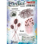 Paper Artsy Alison Bomber Winter Teasels Cling Stamps eab43