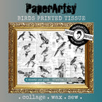 Paper Artsy Birds Printed Tissue pt11