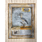 Paper Artsy Birds Printed Tissue pt11 postage