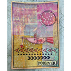 Paper Artsy Designer Collection 3 Cling Stamps epa03 forever