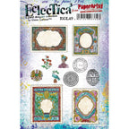 Paper Artsy Eclectica3 Gwen Lafleur Build A Postage Cling Stamps egl49